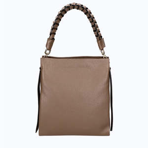 Bolso Estructurado en Cuero Genuino Dollar - Hecho en Italia - Art. 24020 - Product Image 1