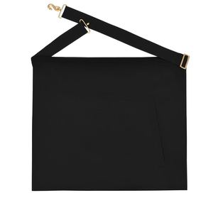 ผ้ากันเปื้อนพิธีกรรมเมสันแบบสก็อต ระดับที่ 4 ริบบิ้นลายโมเรสีดำ และพวงมาลัยปักลาย พร้อมบริการ OEM ลายดวงตาที่มองเห็นทุกสิ่ง - Product Image 3