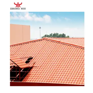 Zhongniu Tiles Roof Top Photovoltaic Dual Pvc Plastic Roof Tiles On Tile Roof Pvc Tejas