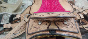 Selle d'équitation anglaise de qualité supérieure en cuir durable et confortable pour l'entraînement et l'équitation, disponible au meilleur prix du marché - Product Image 2