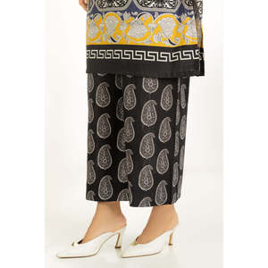 Conjunto Coordinado de Chifón Bohemio con Estampado Cruzado IPST-55032, Atuendo de 2 Piezas con Mangas Tres Cuartos, Talla XXS - Product Image 5