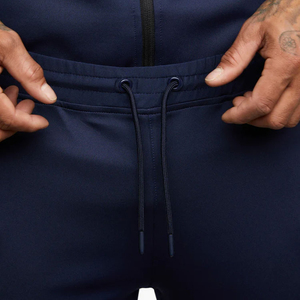 Tenue de sport personnalisée OEM pour hommes, survêtement, sweat à capuche zippé et jogger, ensemble patchwork de survêtements de sport à blocs de couleurs, 2 pièces - Product Image 6