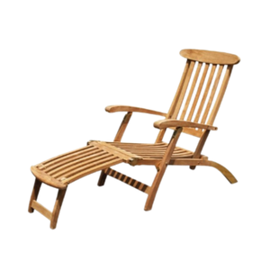Meubles de jardin d'extérieur Chaise longue avec matériaux en bois massif Chaise longue pour piscine et plage à vendre - Product Image 3