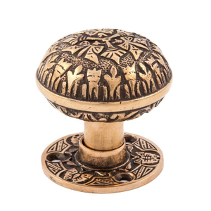 Poignée de porte en laiton décorative, parfaite pour les portes de chambre à coucher et les designs d'intérieur élégants, avec une qualité durable - Product Image 1
