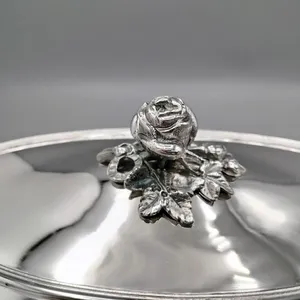 Casserole en acier inoxydable de qualité supérieure, durable et écologique avec couvercle |   Pour un usage domestique et commercial, design classique pour tous les types de cuisinières - Product Image 4