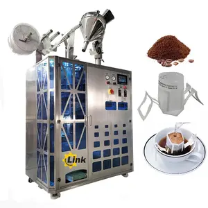 Fully Automatic Multi-Functional Ultrasonic Inner And Outer Hanging Ear Filter Drip Glue Coffee Tea Bag Packaging Machine
