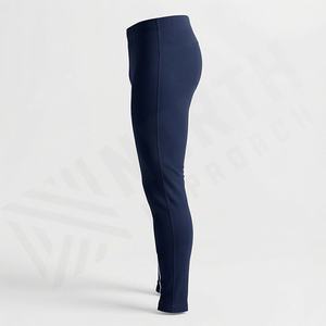 Vêtements de sport, pantalon long en spandex, pantalon de sport serré, pantalon de course extensible, vêtements de sport, leggings personnalisés pour hommes, vente en gros, couleur - Product Image 3