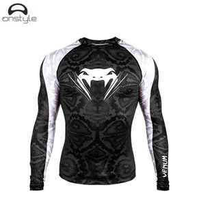 Vente en gros d'éruptions cutanées MMA imprimées numériques respirantes pour hommes et enfants pour BJJ et surf - Product Image 3