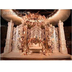 Decoración de Escenario para Grandes Eventos de Boda, Estilo Bollywood, Decoración de Escenario para Recepciones de Bodas al Aire Libre en Sídney - Product Image 1