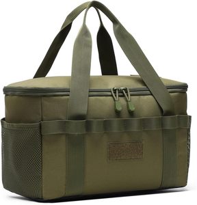 Sac de rangement tactique de camping de haute qualité 14L, sac fourre-tout utilitaire pour le camping, organisateur de matériel de cuisine, organisateur de coffre de voiture OEM/ODM - Product Image 6