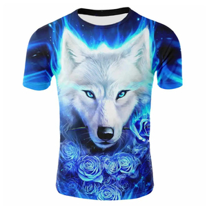 2024 Camiseta con estampado de sublimación para hombre, camiseta de talla impresa con logotipo a la moda, camiseta de manga corta de verano para hombre, servicio OEM de tarifa al por mayor - Product Image 2