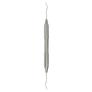 Sonde diagnostique dentaire double extrémité en acier inoxydable de haute qualité allemande 23-17, fabriquée au Pakistan - Product Image 1