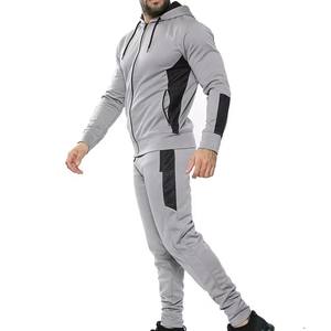 Top tendance grande taille hommes fermeture éclair survêtement Logo personnalisé Gym vêtements actifs solide pour la course d'été meilleure vente sports d'été - Product Image 1