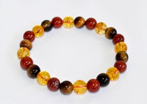 Bracelet Perles Rondes 8mm Tendance et Élevée Qualité, Pierres Naturelles Guérisseuses pour la Méditation, Bijou au Meilleur Prix - Product Image 2