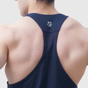 เสื้อกล้ามผู้ชายสีกรมท่า รุ่น Gravity Flex - Product Image 4
