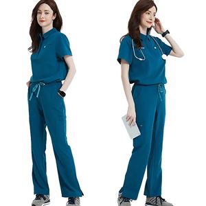 ชุดเครื่องแบบโรงพยาบาลชุดสครับพยาบาลทางการแพทย์ตามสั่งทันสมัย - Product Image 1