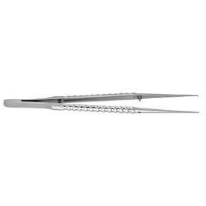 Pinzas Quirúrgicas F-LINE de Grado Médico para Micro Tejidos, 1x2 Dientes, Punta Recta de 0.8mm, Acero Inoxidable de Alta Calidad, Pinzas Dentales - Product Image 3