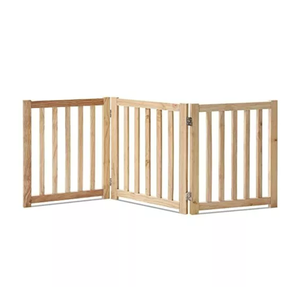 Top vente meilleur choix en bois naturel autoportant porte pour animaux de compagnie en bois pliant pour cadeau pour animaux de compagnie en gros du Vietnam bon prix - Product Image 4