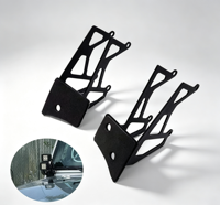 Supports de fixation pour éclairage de capot LED Wind Winner A-pillar pour Jeep Wrangler JK 2007-2018