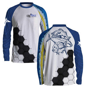 Chemise de pêche à col polo anti-UV respirante Offre Spéciale nouveau Design impression par sublimation complète sur mesure - Product Image 5