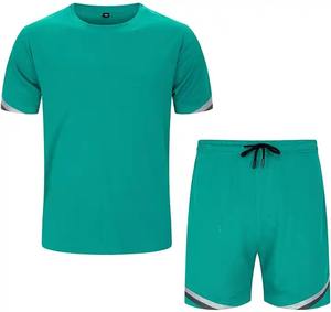 Pantalones cortos de gimnasio de poliéster 100% de diseñador para hombre, pantalones cortos deportivos informales transpirables con bolsillo para primavera y verano, conjunto de pantalones cortos de talla grande - Product Image 1