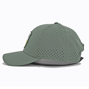 Casquette de baseball de golf personnalisée à 6 panneaux en polyester à séchage rapide pour hommes, sport en plein air, meilleure performance - Product Image 3