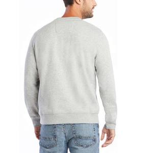 Sweat-shirt en coton molletonné pour hommes, logo imprimé personnalisé, pull ras du cou, grande taille, sweat-shirts à capuche et sweat-shirts pour hommes, prêt à être expédié - Product Image 2