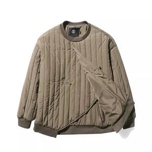 Veste d'hiver de style chinois rétro pour hommes longue rembourrée en coton avec col à capuche vêtements d'extérieur chauds couleur unie Parkas vestes bouffantes - Product Image 4