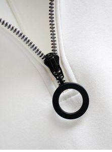 Jersey de cordón de gran tamaño personalizado para chaqueta con estampado de farol, sudaderas con capucha de pana de cuello redondo para mujer, sudadera con hombros caídos en blanco - Product Image 6