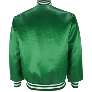 เสื้อแจ็คเก็ตผ้าซาตินสำหรับผู้ชายเสื้อแจ็กเก็ตผ้าซาตินใส่ลำลองดีไซน์ใหม่ทำตามสั่ง - Product Image 5