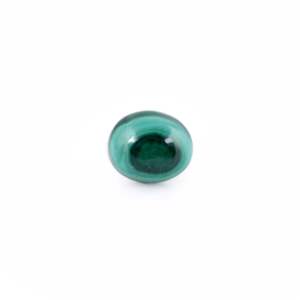 พลอยมาลาไคต์สีเขียวทรงลูกแพร์ 11.34 กะรัต ขัดเงา ขนาด 8 มม. x 10 มม. - Product Image 1