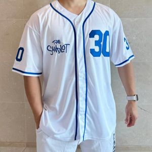 Verano comodidad moda uniformes de béisbol personalizable número 30 béisbol Jersey hombres mujeres Casual deporte camisa conjunto nuevo estilo - Product Image 1