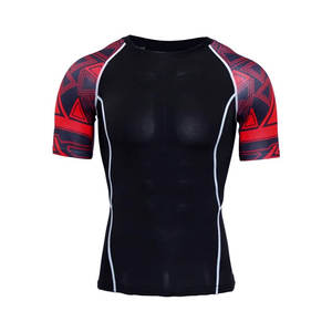 Collants de sport sublimés élégants et confortables pour hommes, disponibles en modèles personnalisés, vêtements de compression, meilleures ventes - Product Image 2