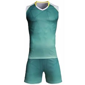 Conjunto de uniformes de voleibol sublimados OEM, camiseta impresa para hombres y mujeres, suministro al por mayor de fábrica - Product Image 2