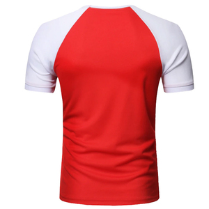 เสื้อยืดผ้าฝ้าย100% คอกลมสำหรับผู้ชายเสื้อยืดฟิตเนสสีต่างๆสำหรับผู้ชาย - Product Image 3