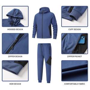 Chándal de Gran Tamaño para Hombre, Chándal Holgado de Alta Calidad Personalizado, Ropa de Calle - Product Image 3