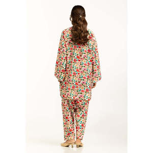 Conjunto de Dos Piezas de Algodón y Nailon con Estampado Bohemio IPST-55174 para Primavera/Verano, Tallas XS a 3XL - Product Image 4