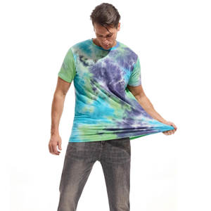 OEM/ODM Men's T-Shirts High Quality 100% Cotton Crew Neck Tees Half Sleeve Round Neck Plus Size Slim Fit T Shirts - Product Image 5