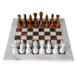High Quality New Individual Design High-End <b>Board</b> Wizard's Steeplechase Marble Tiles <b>Chess</b> - Product Image 2
