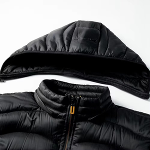 Nueva Chaqueta Acolchada Brillante al por Mayor, Chaqueta de Plumón de Pato Desmontable, Chaqueta Gruesa de Invierno para Hombre, Chaqueta de Manga Larga para Hombre - Product Image 5