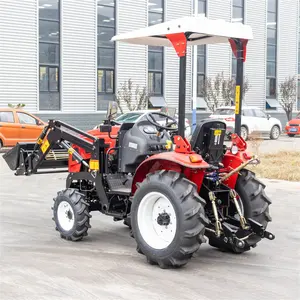 Hoge Kwaliteit Tractor Backhoe Bevestiging Mini Tuin Tractoren 25 Paard Lopen Tractor Met Ploeg