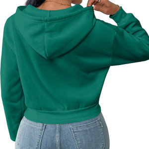 Color sólido secado rápido nuevo diseño de moda Casual Streetwear gota hombro figuras transpirable ecológico sudaderas de punto - Product Image 3