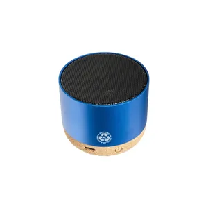 Mini Altoparlante Bluetooth Personalizzato in Sughero, Gadget USB per Promozioni - Product Image 5