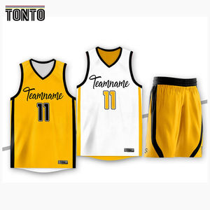 Marque privée personnalisée dernière collection d'uniforme de basket-ball léger nouvel uniforme de basket-ball à prix raisonnable unisexe - Product Image 2