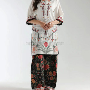 ชุดเสื้อผ้าชาลวาร์ คามีซ ผ้าฝ้ายระบายอากาศ ปี 2026  ผ้าฝ้ายปากีสถาน  คอลเลคชั่นลำลองสำหรับผู้หญิง  ไซส์ผู้ใหญ่ - Product Image 5