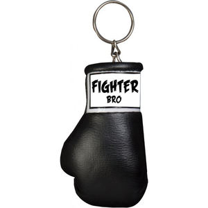 Mini <b>Boxing</b> Car Mirror Keychain Stainless Steel with Excellent PU Leather UV Printing Promotional Gloves Hanging custom logo - Product Image 5
