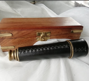 Telescopio de Latón Hecho a Mano de Primera Calidad, Decoración Marítima Clásica, Artículo Coleccionable Náutico, Ideal para Regalo - Product Image 2