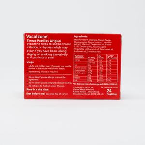 Vocalzone Original, Paquete de 24 Caramelos para la Garganta, Producto Multiusos para la Higiene Bucal - Product Image 5
