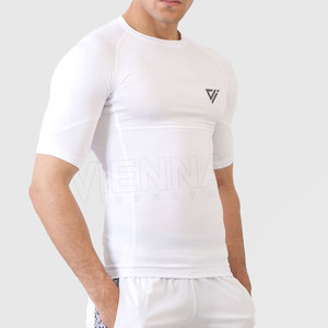 T-shirts de sport pour hommes de haute qualité, à manches courtes, col rond, séchage rapide - Product Image 4
