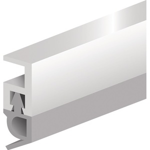 Tira de Sellado Ellen PTS-AR, 2100 mm de Largo, 5 mm de Ancho, Plástico Marrón con Borde de PVC Blanco para Clavar - Product Image 1